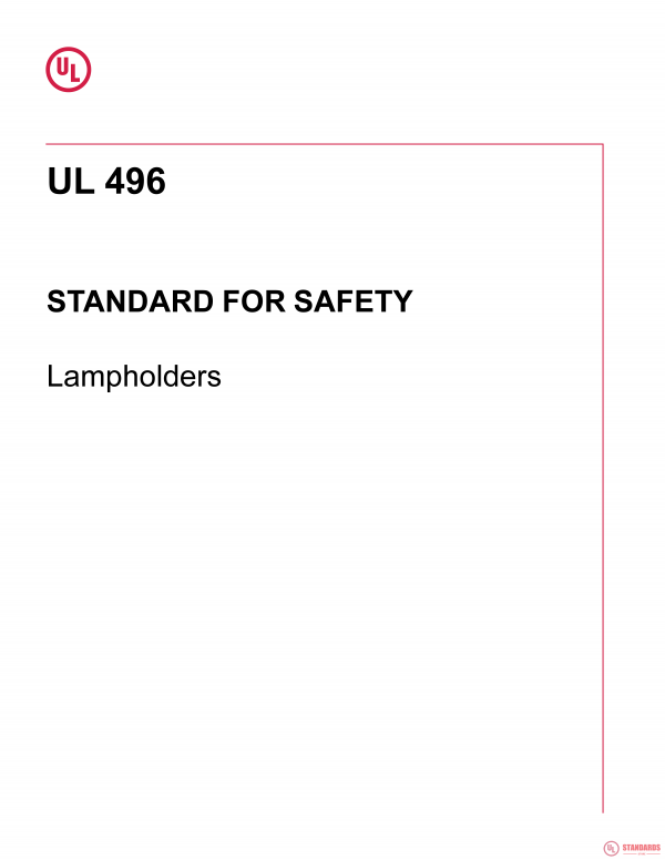 UL 496 PDF UL 496 PDF